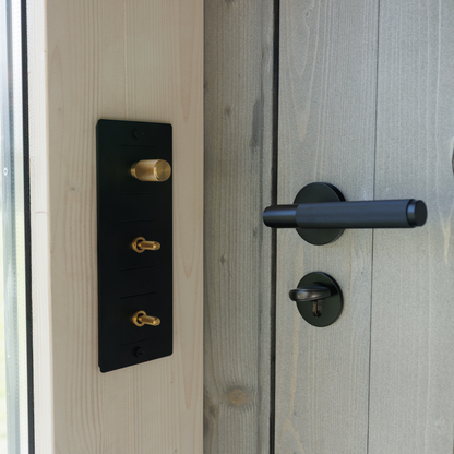 Genevas St Moritz 5 Person Outdoor Sauna with Shower Room - My Store