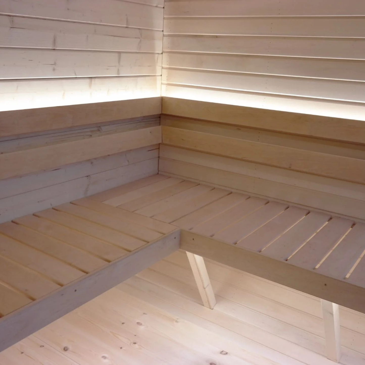 Viking Industrier Luna Outdoor Sauna With Changing Room - My Store