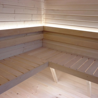 Viking Industrier Luna Outdoor Sauna With Changing Room - My Store