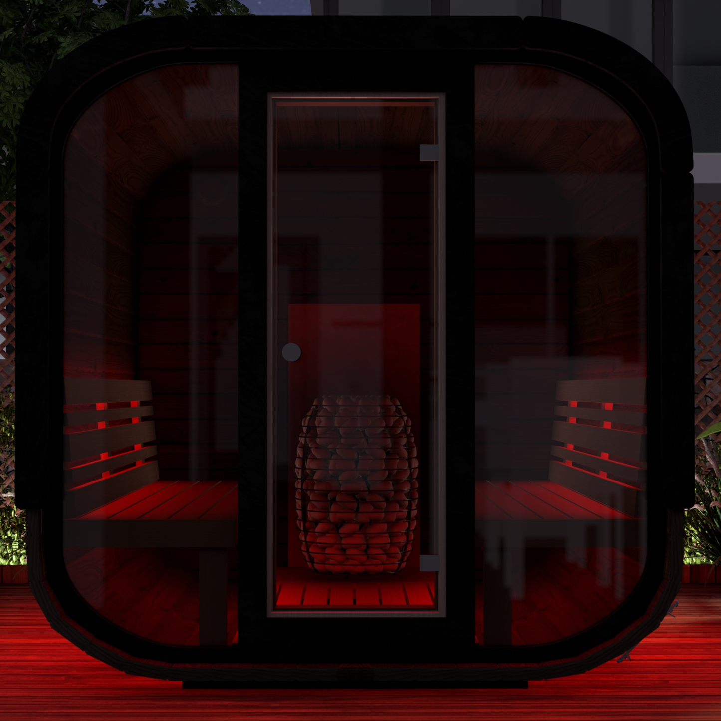 Camilla XL Traditional Outdoor Sauna 5-6 Person - My Store