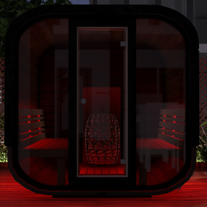 Camilla XL Traditional Outdoor Sauna 5-6 Person - My Store