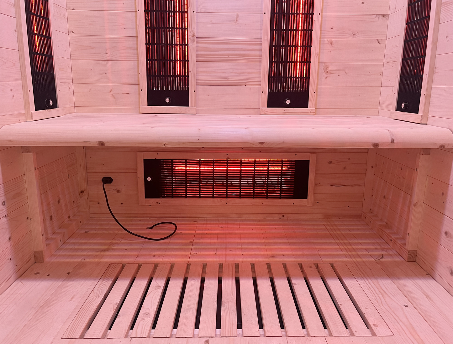 Hybrid Combi 2-Person Infrared Steam Sauna - My Store