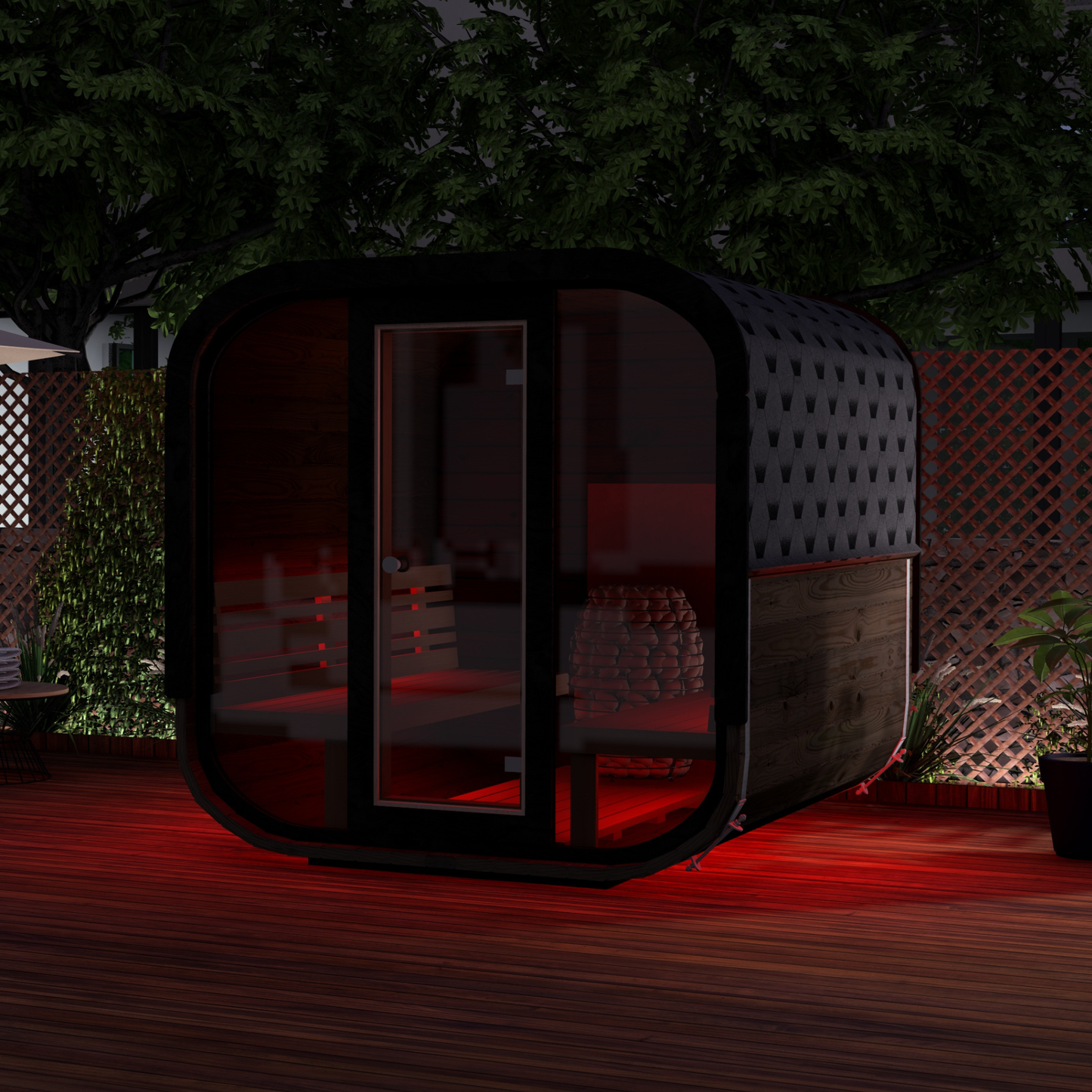 Camilla XL Traditional Outdoor Sauna 5-6 Person - My Store