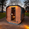 BR 3-4 Person Traditional Thermowood Outdoor Sauna Complete Kit