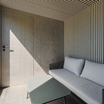 Genevas St Moritz 5 Person Outdoor Sauna with Shower Room - My Store