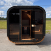 BR 5-6 Person Traditional Thermowood Outdoor Sauna Complete Kit