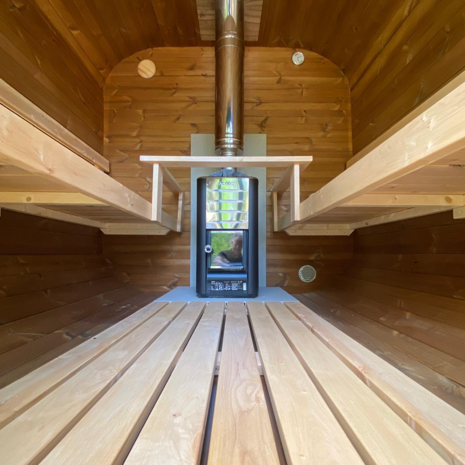 Camilla XL Traditional Outdoor Sauna 5-6 Person - My Store