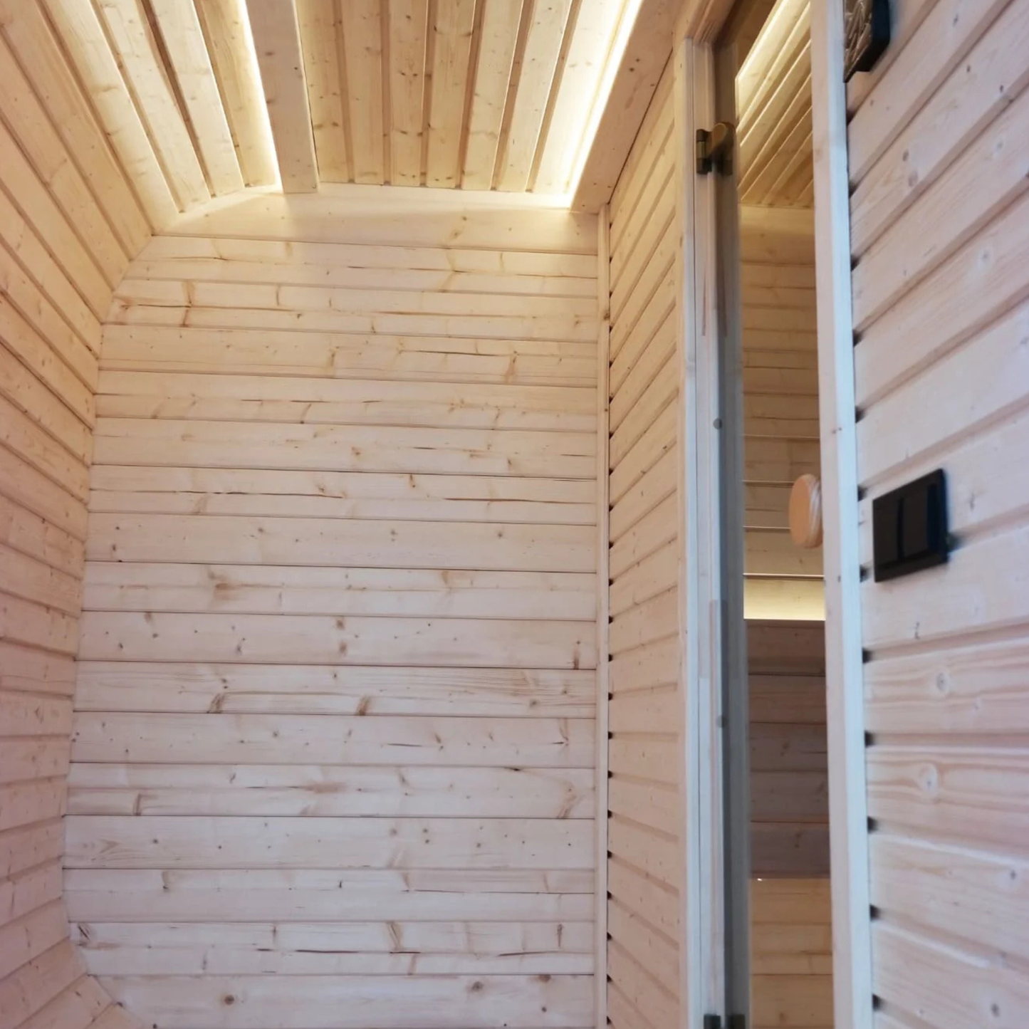 Viking Industrier Luna Outdoor Sauna With Changing Room - My Store