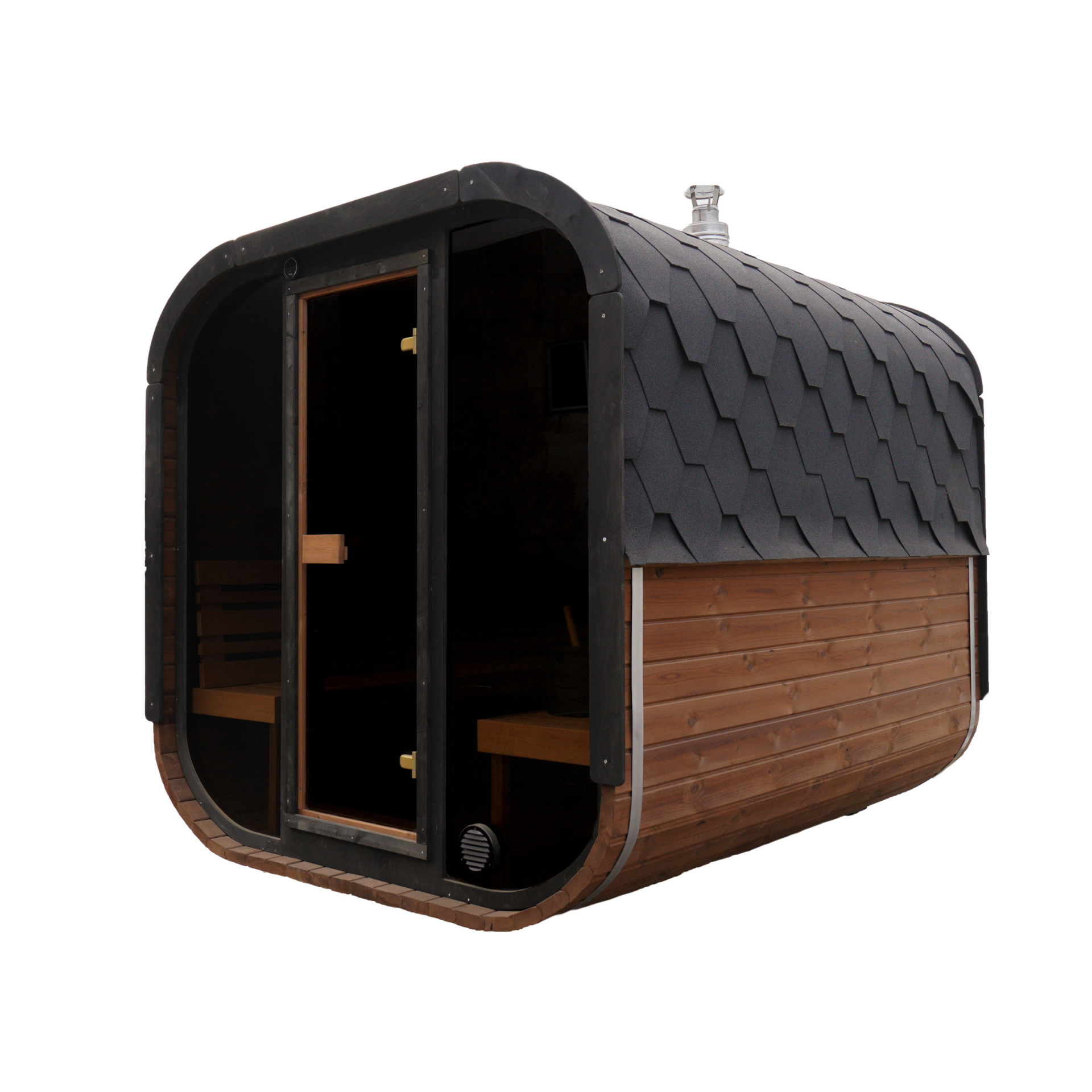 Camilla XL Traditional Outdoor Sauna 5-6 Person - My Store