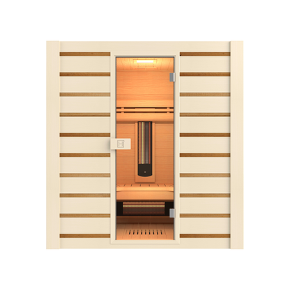 Hybrid Combi 4-Person Infrared Steam Sauna - My Store