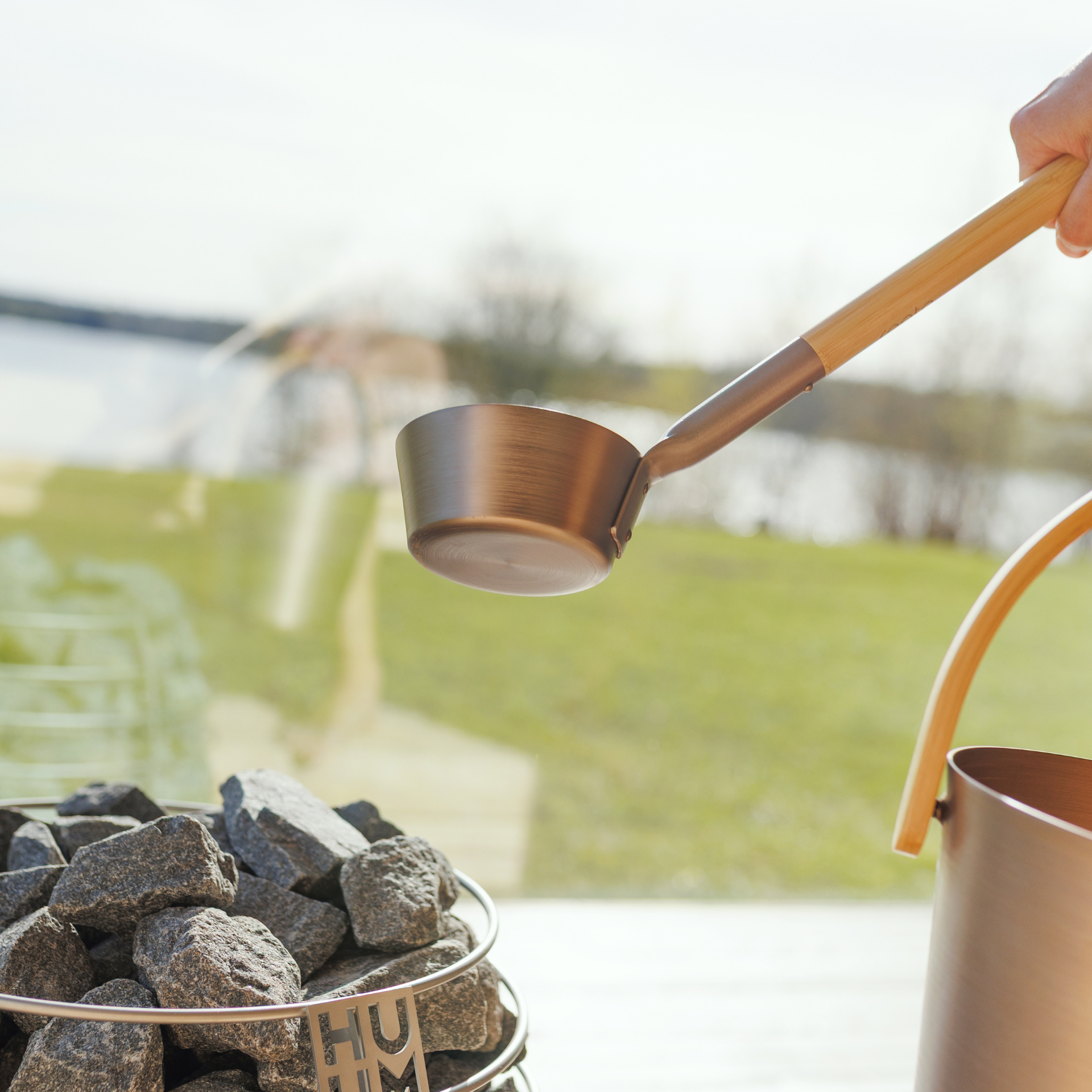 Genevas St Moritz 5 Person Outdoor Sauna with Shower Room - My Store