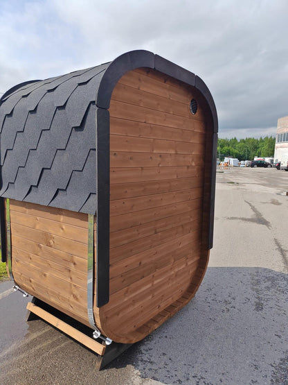 Balance Recovery 2 Person Mini Outdoor Sauna Complete Kit