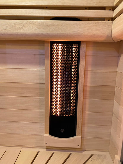 Hybrid Combi 4-Person Infrared Steam Sauna - My Store