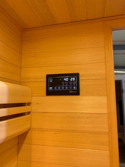 Hybrid Combi 4-Person Infrared Steam Sauna - My Store