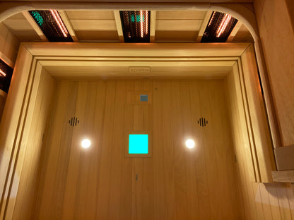 Hybrid Combi 4-Person Infrared Steam Sauna - My Store