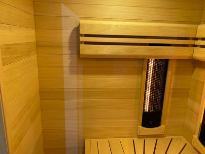 Hybrid Combi 4-Person Infrared Steam Sauna - My Store
