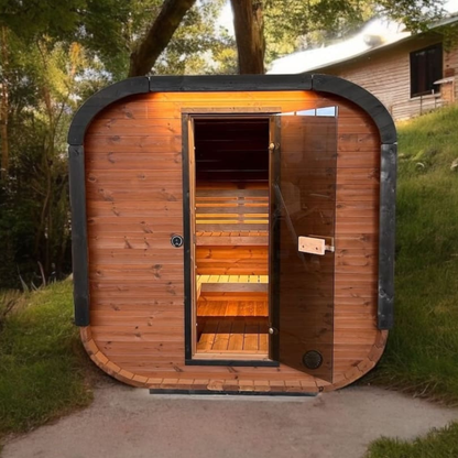 Camilla Traditional Outdoor Sauna 3-4 Person Complete Kit - My Store