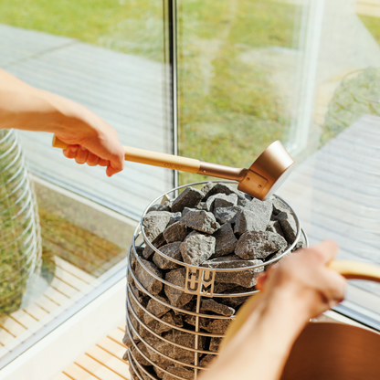 Genevas St Moritz 5 Person Outdoor Sauna with Shower Room - My Store