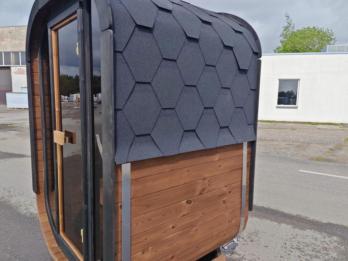 Balance Recovery 2 Person Mini Outdoor Sauna Complete Kit