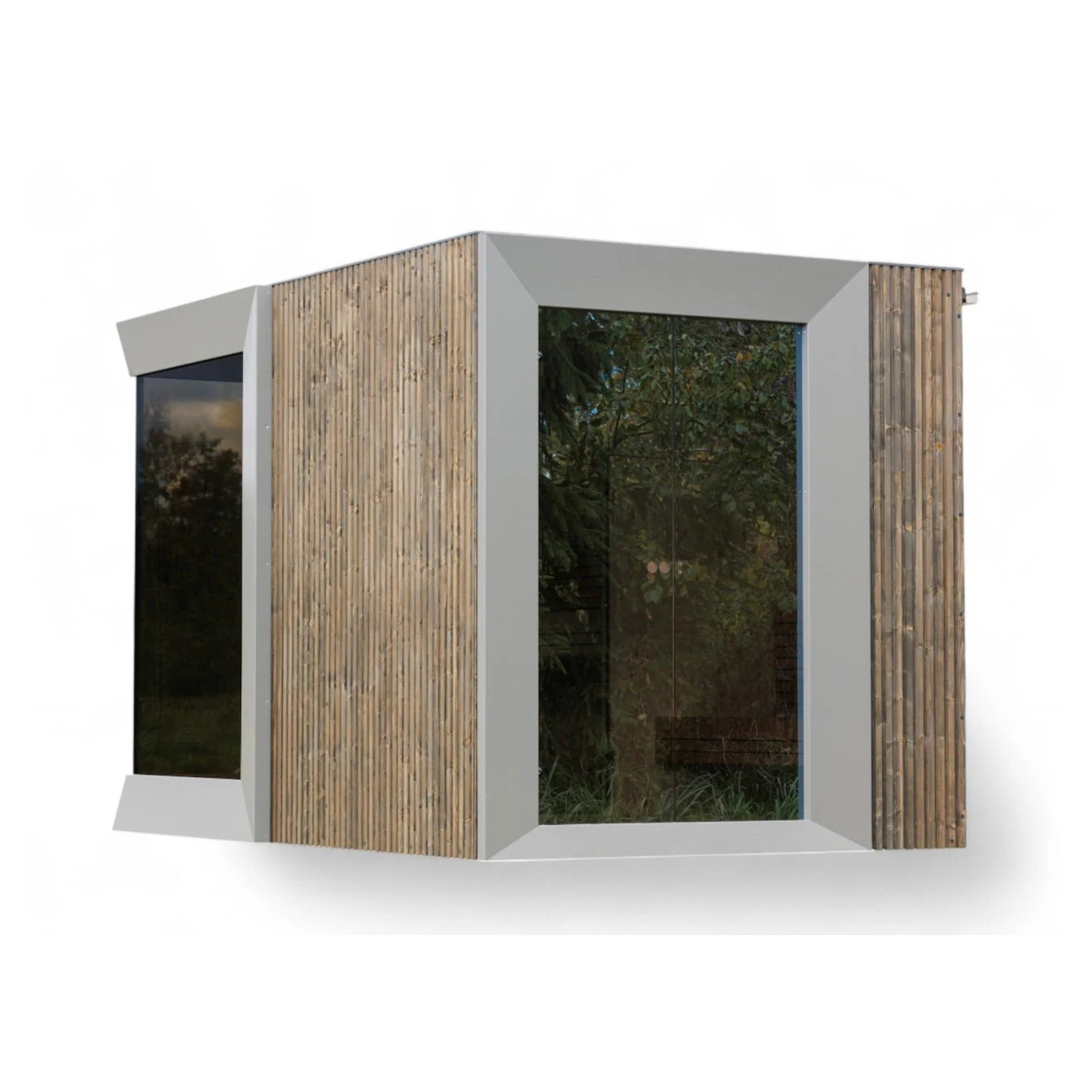 Genevas Zermatt 5 Person Outdoor Sauna with Changing Room - My Store