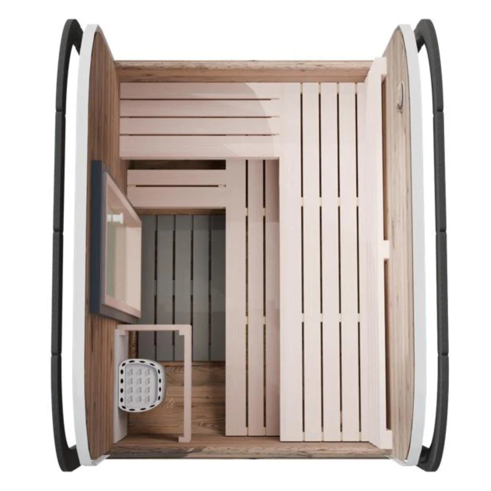 Camilla Traditional Outdoor Sauna 3-4 Person Complete Kit - My Store