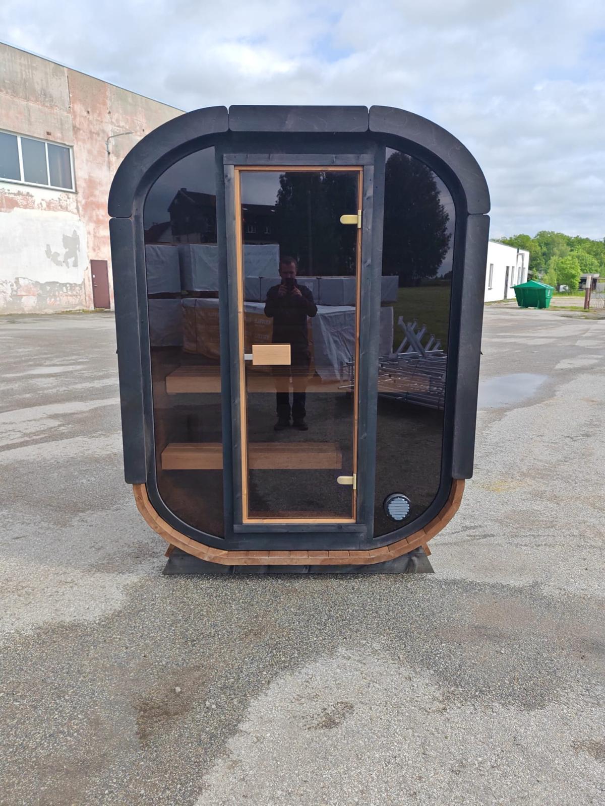 Balance Recovery 2 Person Mini Outdoor Sauna Complete Kit