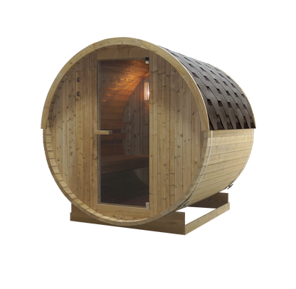 Balance Recovery Barrel 180 Outdoor Complete Sauna Kit - My Store