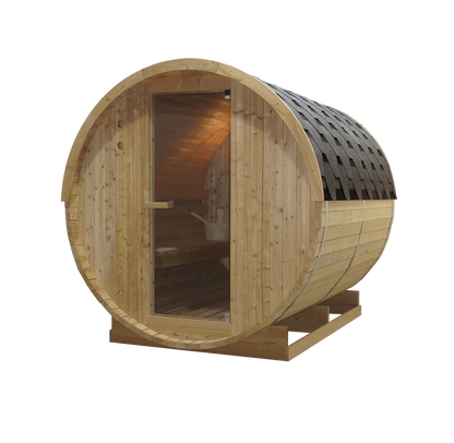 Balance Recovery 220 Outdoor Barrel Complete Sauna Kit - My Store