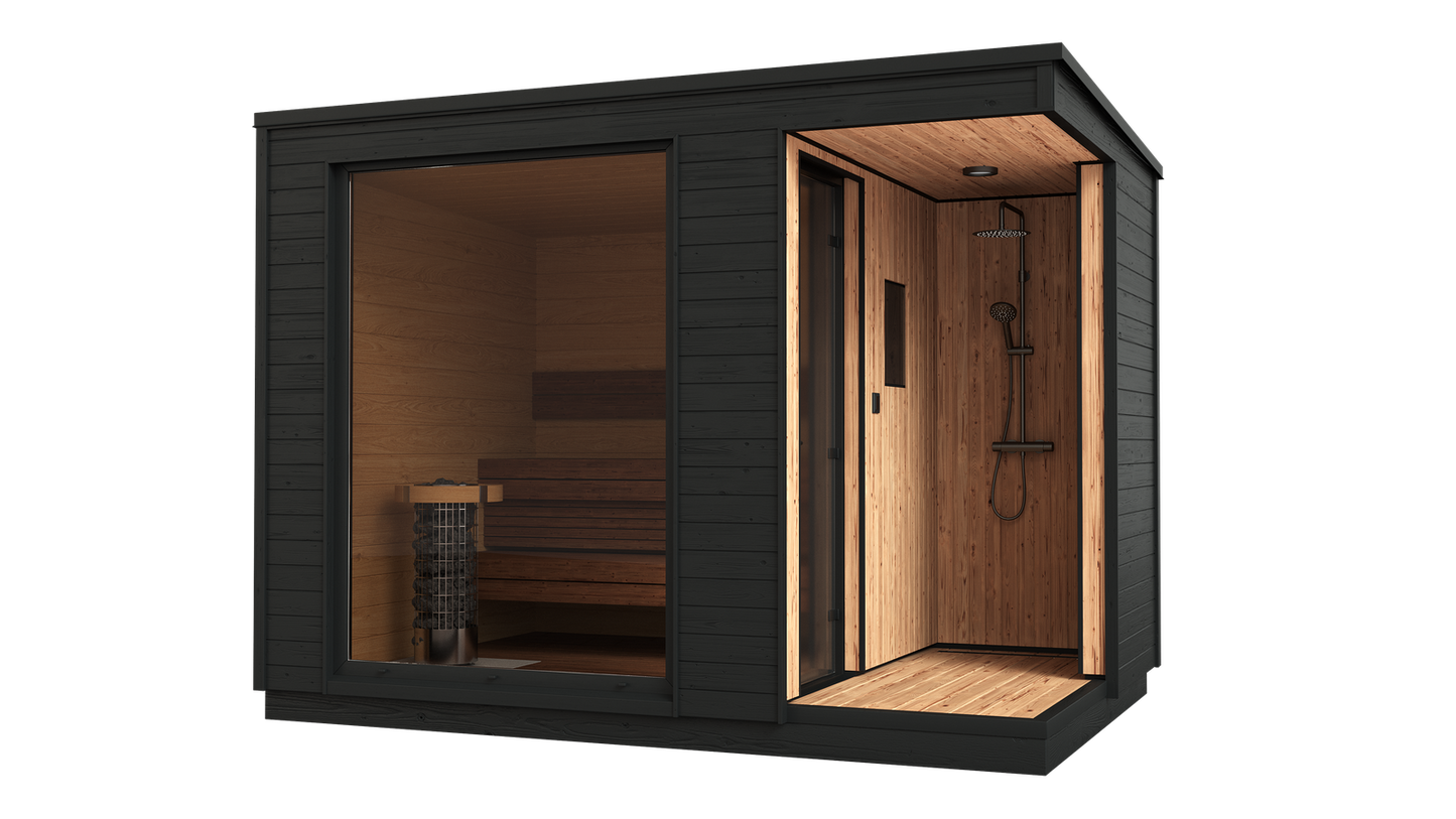 KUUT Electrical Sauna with Shower - My Store