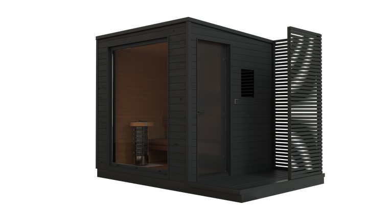 Kuut Kuut Large Scandinavian Electric Outdoor Sauna UK – Balance Recovery