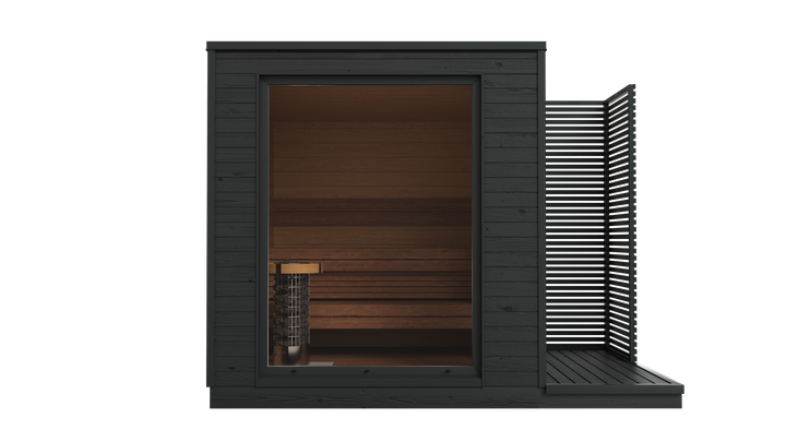 Kuut Kuut Large Scandinavian Electric Outdoor Sauna UK – Balance Recovery