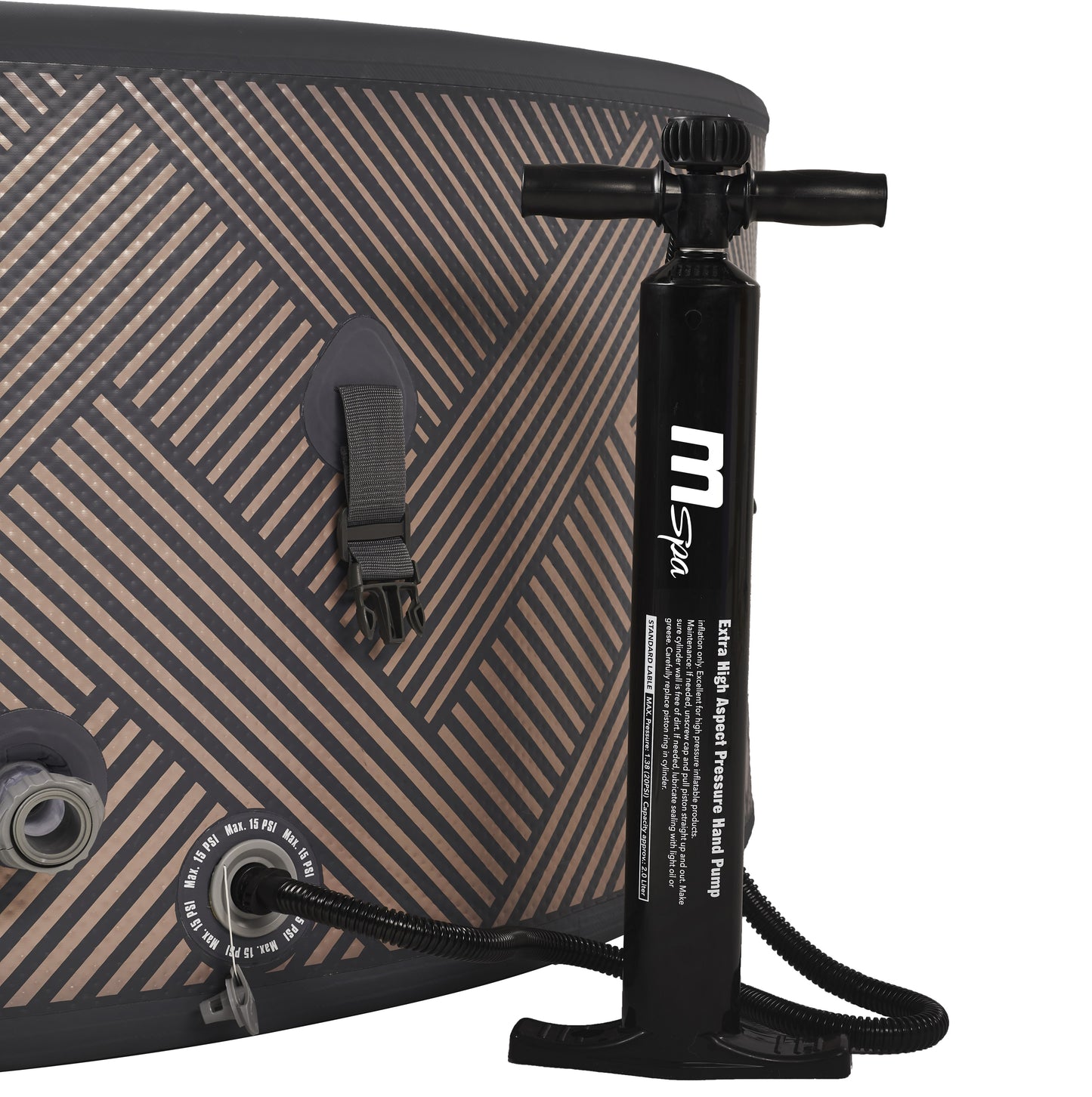 M Spa Mono 6-8 Person Portable Hot Tub