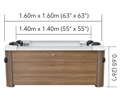 M Spa Oslo Amber Up To 6 Person Portable Hot Tub