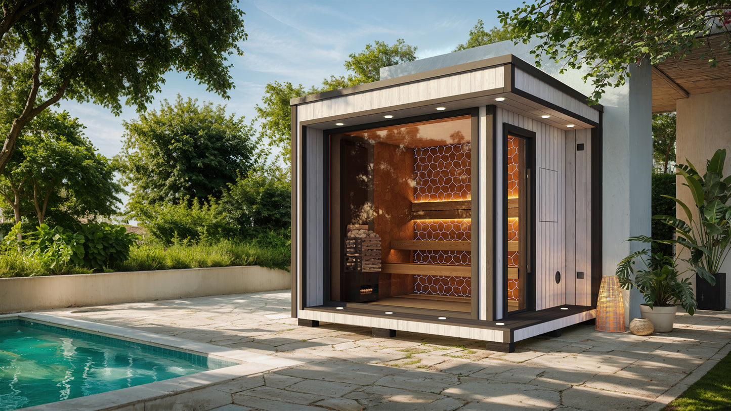 Sauna Air Luxury Nordic Elegance Medium Sauna