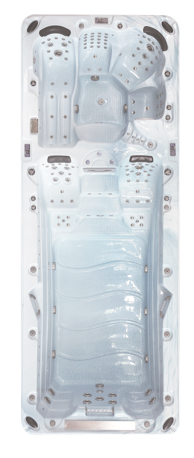 Superior Wellness Neptune 6 Person Luxury Swim spa