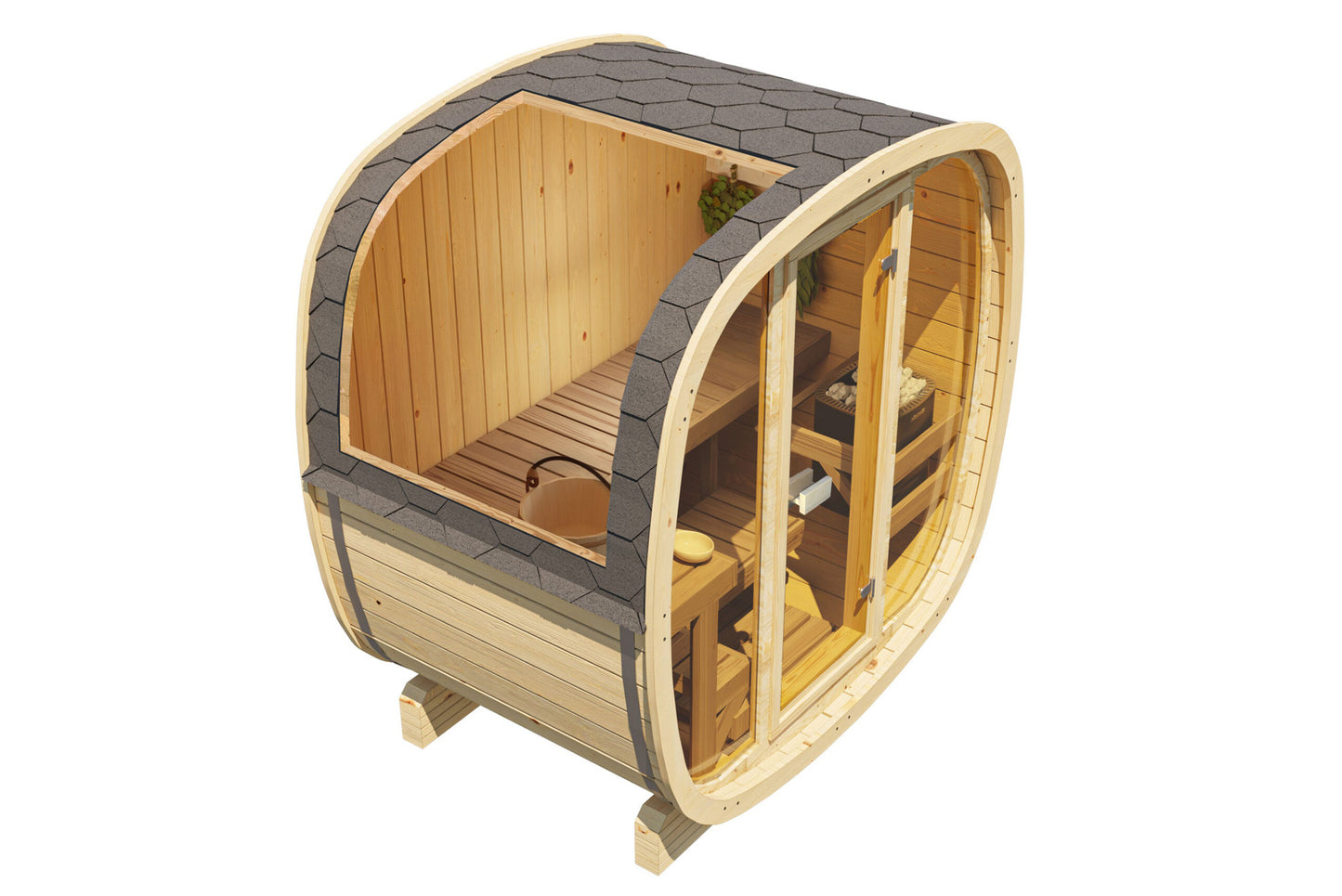 UKU 130 Outdoor Sauna (3–4 Person) – Balance Recovery Range - My Store