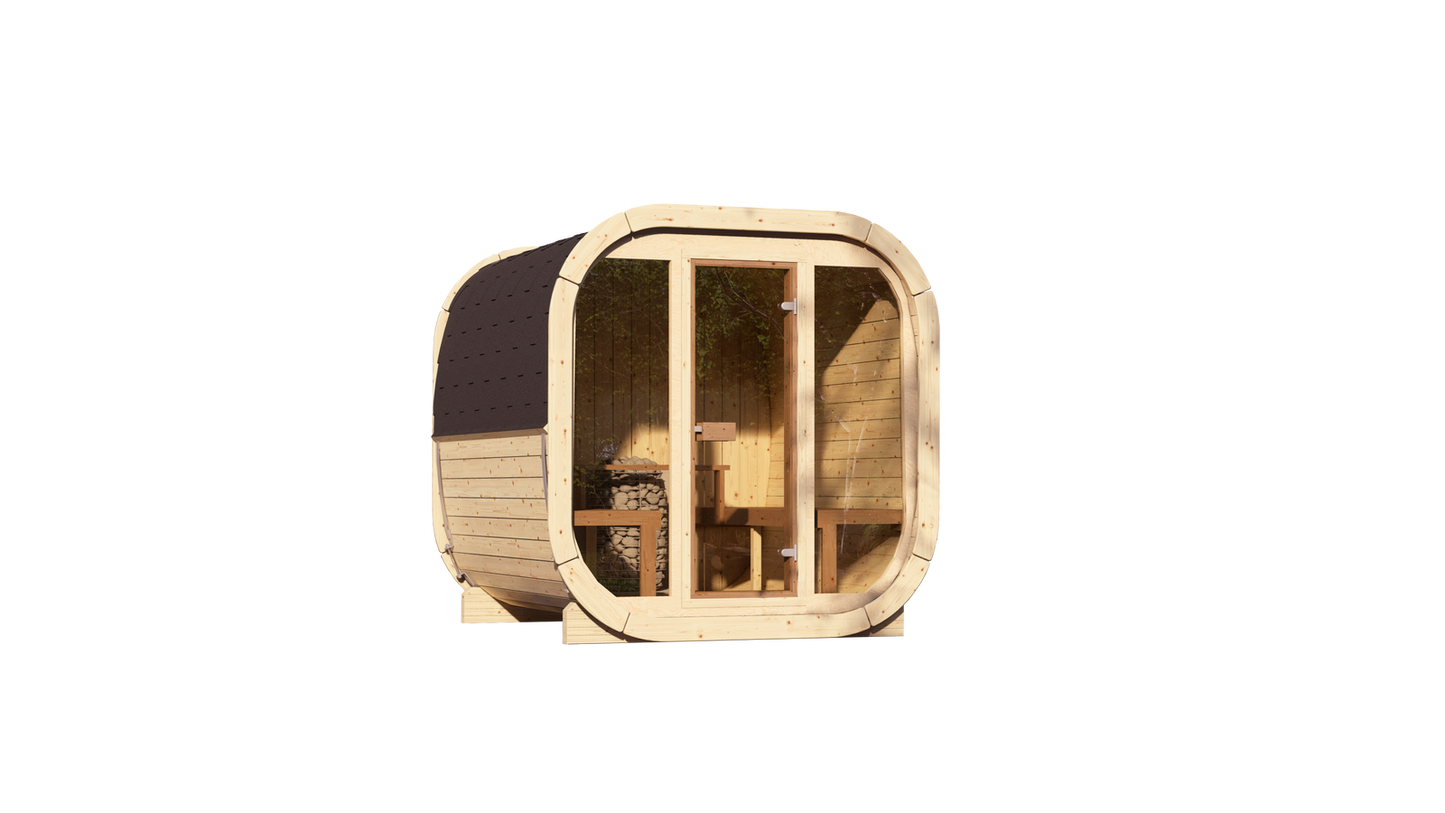 EKE 220 Outdoor Sauna (4–6 Person) – Balance Recovery Range - My Store