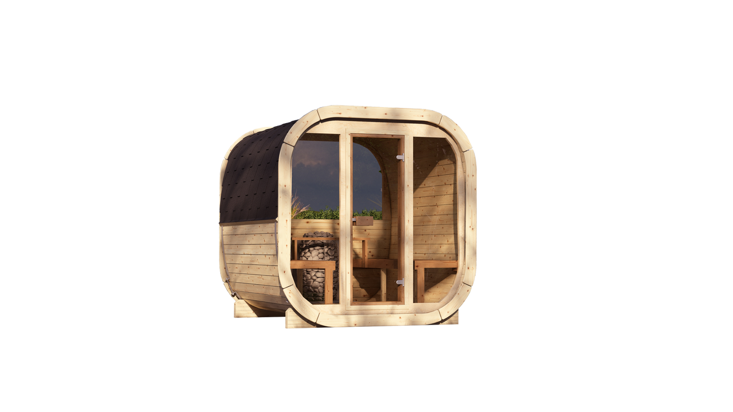 EKE 220 Outdoor Sauna (4–6 Person) – Balance Recovery Range - My Store