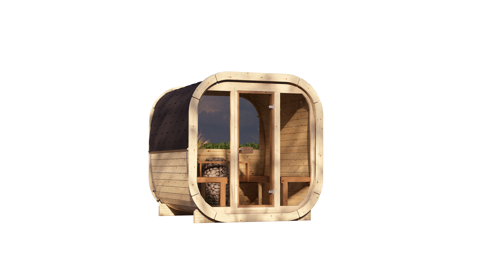 EKE 220 Outdoor Sauna (4–6 Person) – Balance Recovery Range - My Store