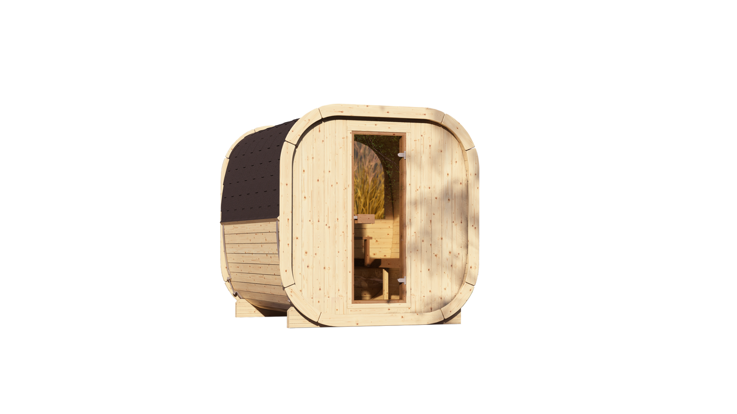 EKE 220 Outdoor Sauna (4–6 Person) – Balance Recovery Range - My Store