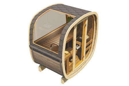 UKU 130 Outdoor Sauna (3–4 Person) – Balance Recovery Range - My Store