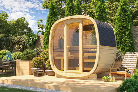 UKU 130 Outdoor Sauna (3–4 Person) – Balance Recovery Range - My Store