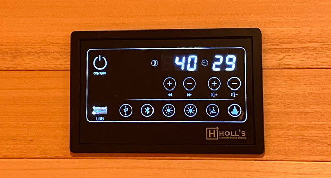 Hybrid Combi 4-Person Infrared Steam Sauna - My Store