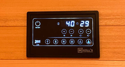 Hybrid Combi 4-Person Infrared Steam Sauna - My Store