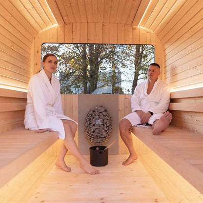 Luna Outdoor Sauna 2.3 x 2.4m - My Store
