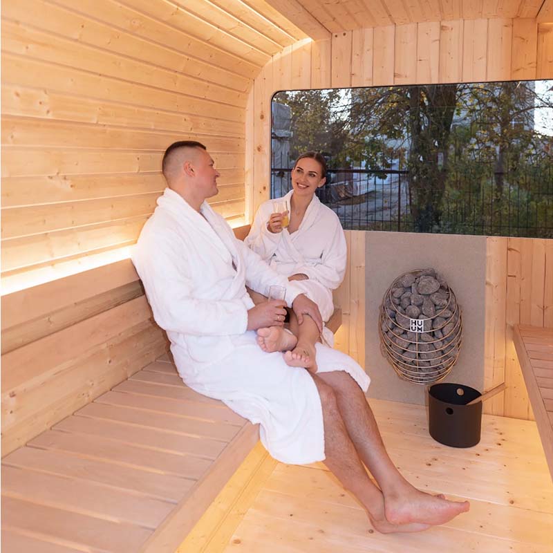Luna Outdoor Sauna 2.3 x 2.4m - My Store