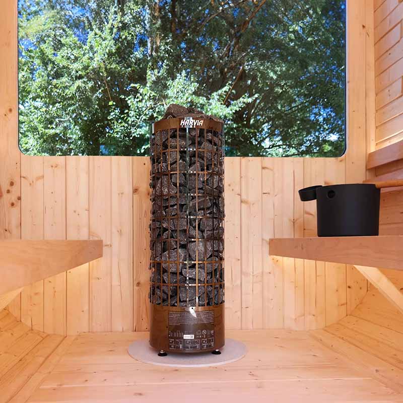 Luna Outdoor Sauna 2.3 x 2.4m - My Store