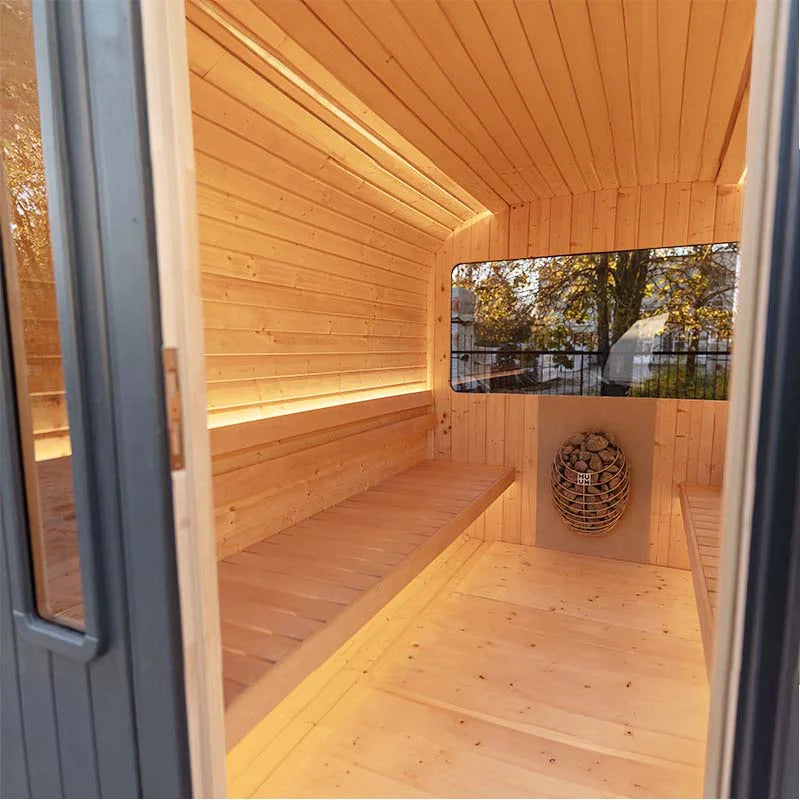 Luna Outdoor Sauna 2.3 x 2.4m - My Store
