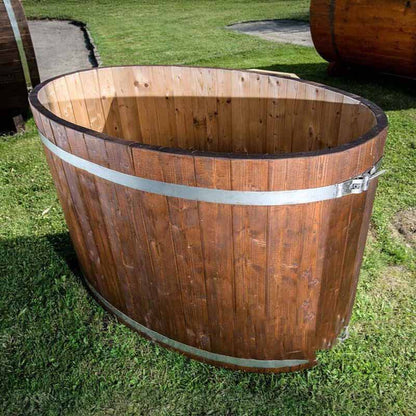 Oval Cold Tub from Spruce (1-2 Person) - My Store