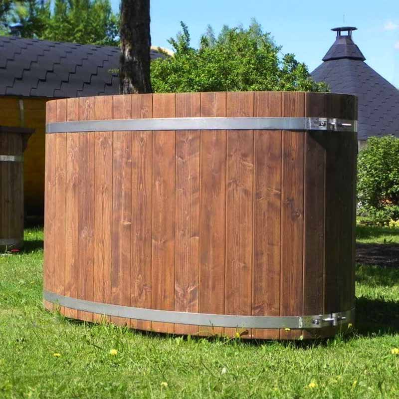 Oval Cold Tub from Spruce (1-2 Person) - My Store